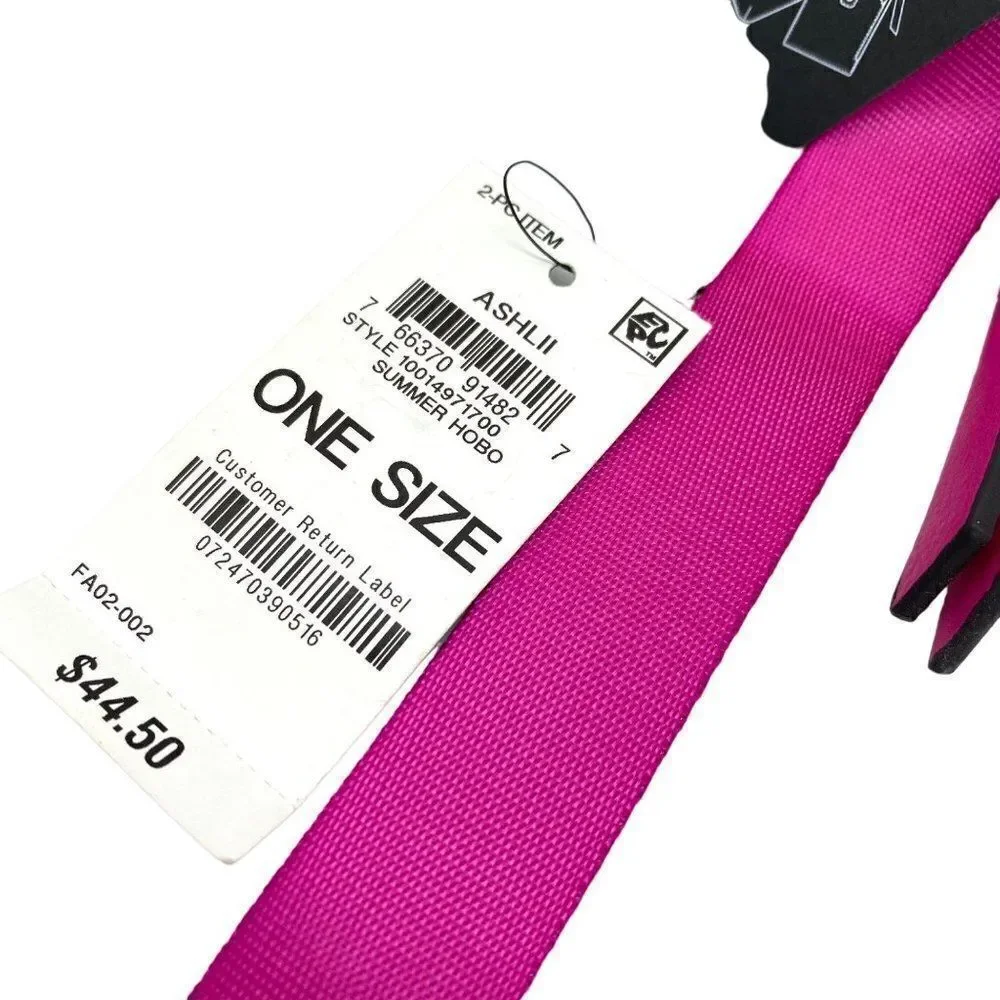 INC International Concepts Womens Ashlii Pink Lanyard Card Case Phone Wallet